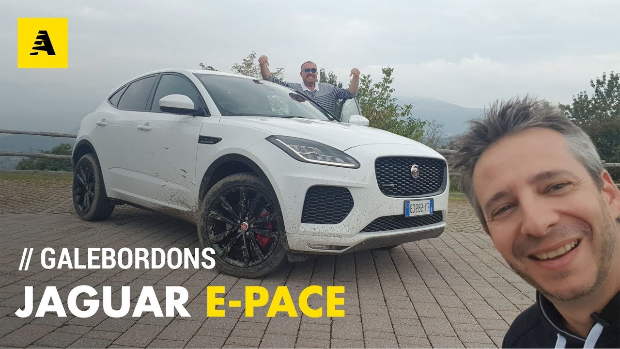 Jaguar E-Pace | Bianca, elegante, stilosa... e noi giù nel fango!