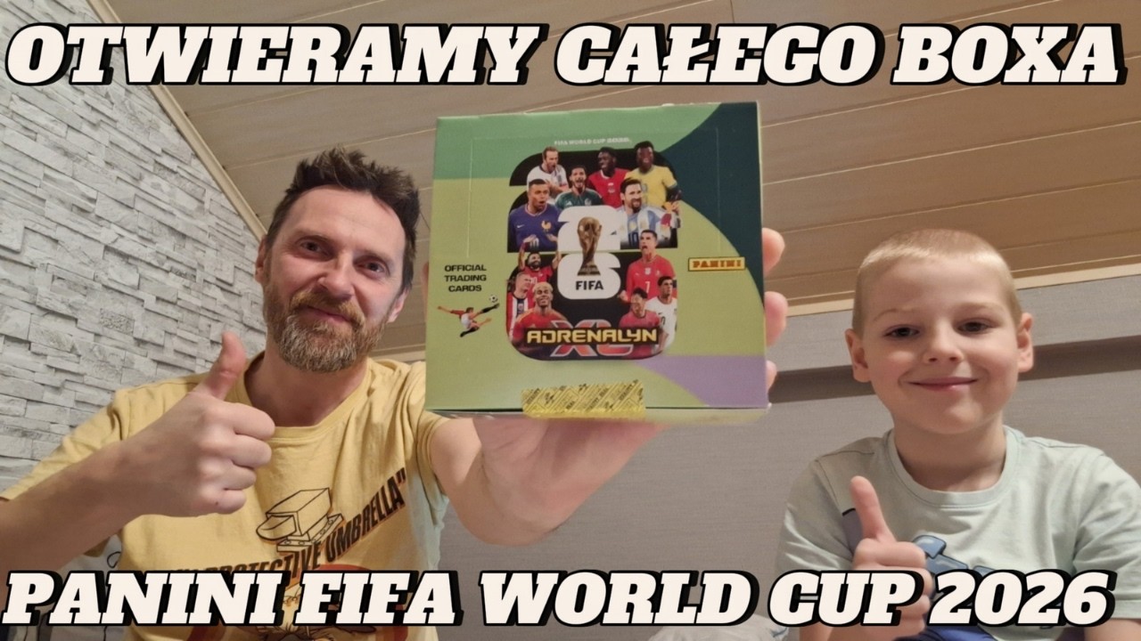OTWIERAMY CAŁEGO BOXA! SZOK! NIE WIERZĘ CO KUBA TRAFIŁ! PANINI FIFA WORLD CUP 2026