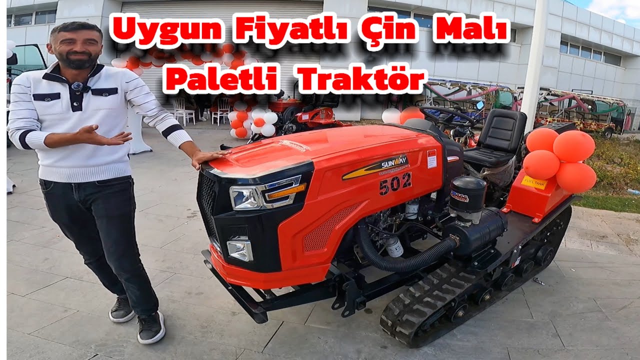 Uygun Fiyatlı Çin Malı Paletli Traktör