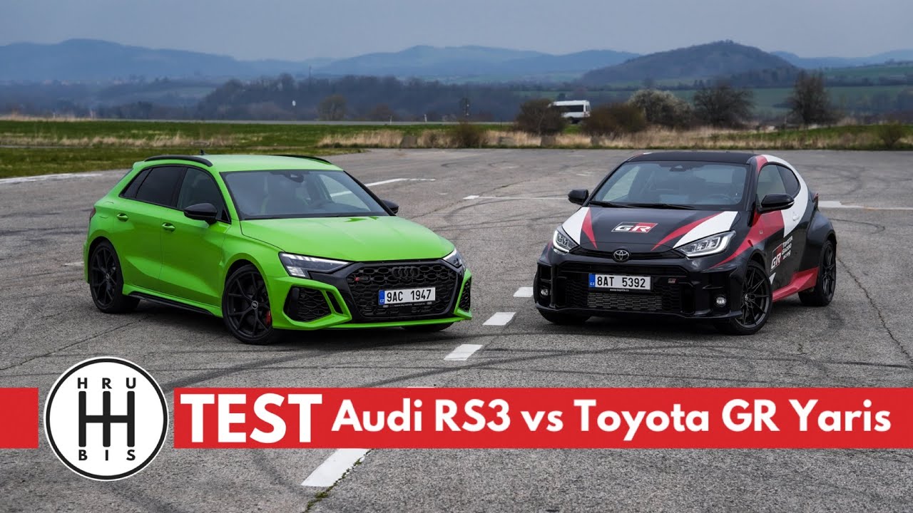 Audi RS3 vs Toyota GR Yaris - Rozdílný přístup - CZ/SK