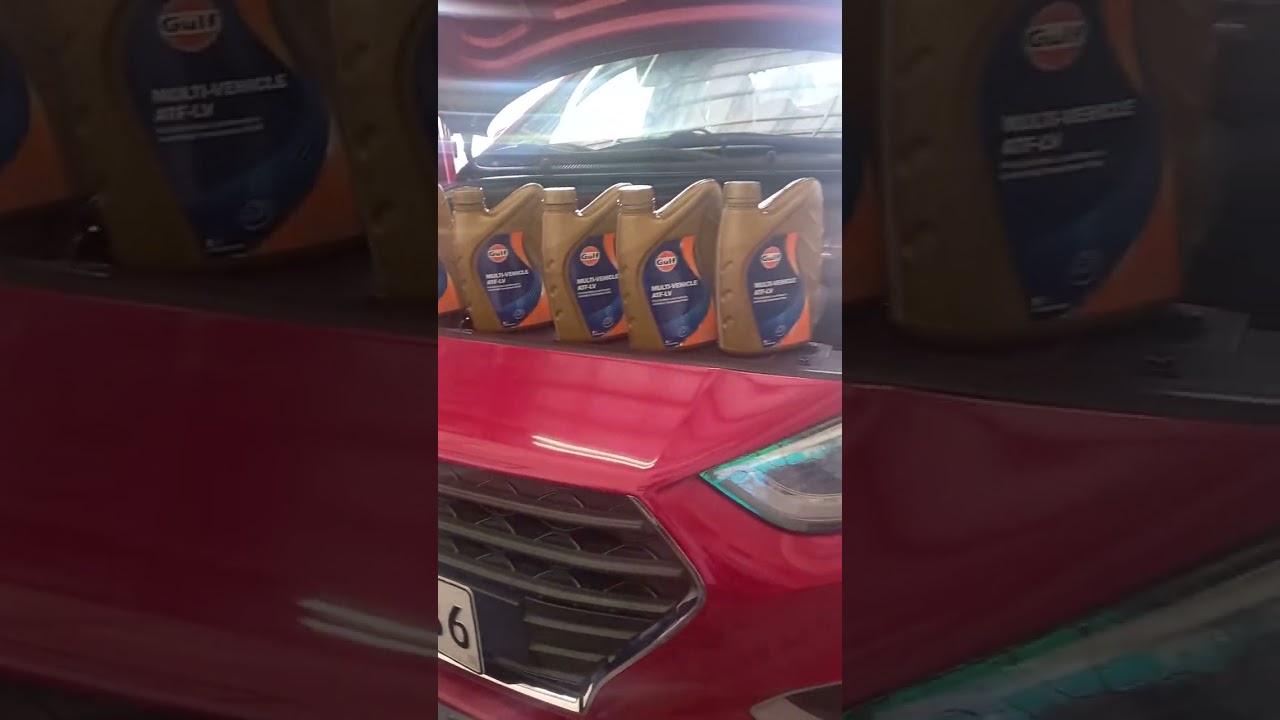 8L Gulf ATF Multi-LV Dialysis/Flushing of 2020 Hyundai Accent 6spd AT