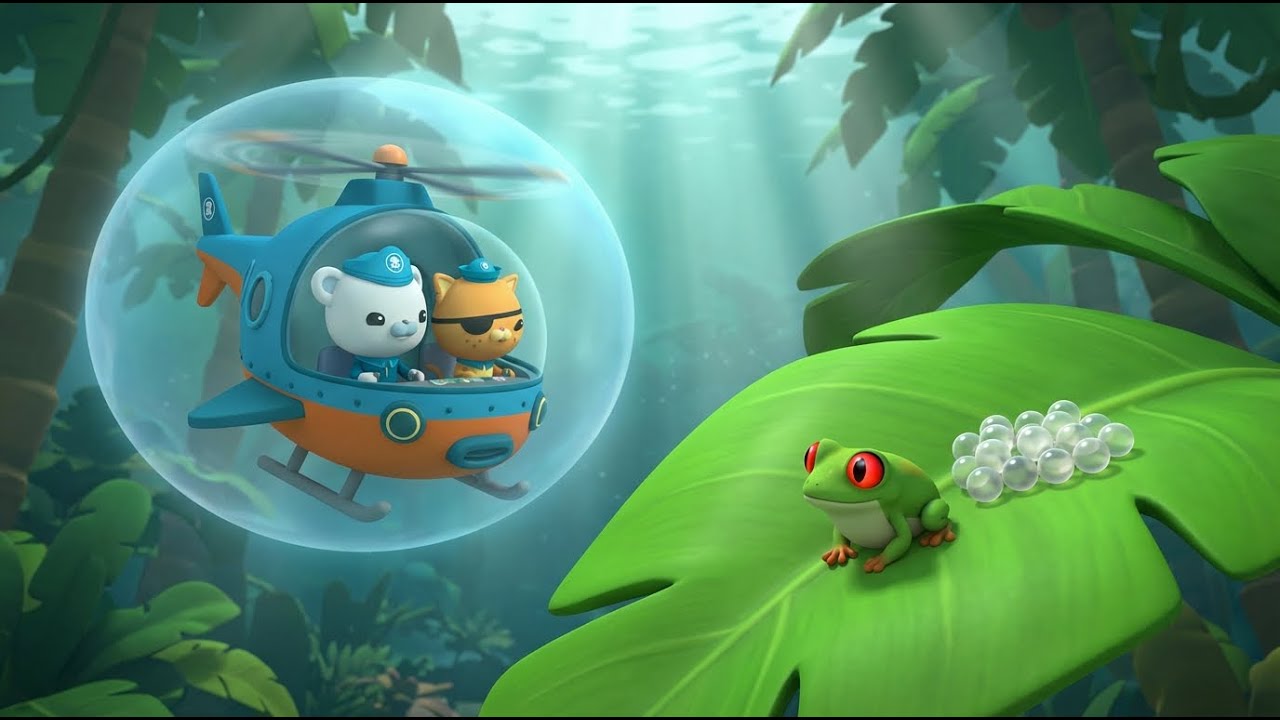 ⚓ Rainforest Emergency! 🐸 Rescue the Red-Eyed Tree Frog Eggs! | Octonauts Full Episode