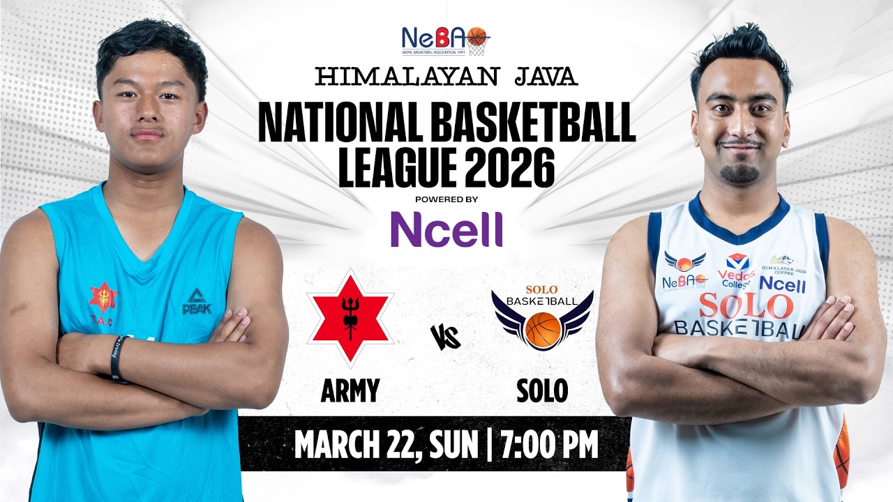 ARMY VS SOLO || MATCH - 26 || HIMALAYAN JAVA NATIONAL BASKETBALL LEAGUE 2026 ||