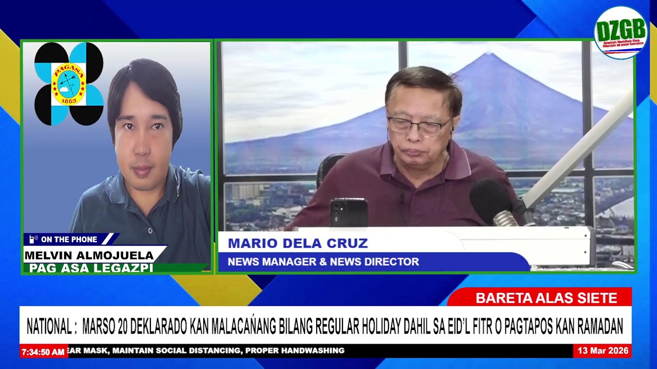 Bareta Alas siete | March 13, 2026