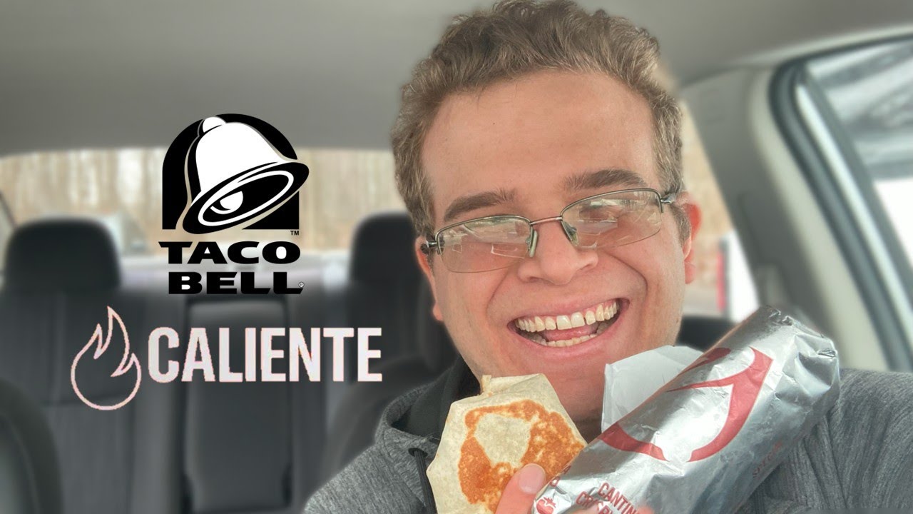 Taco Bell Caliente Burrito, Crispy Taco and The Crunchwrap Sliders