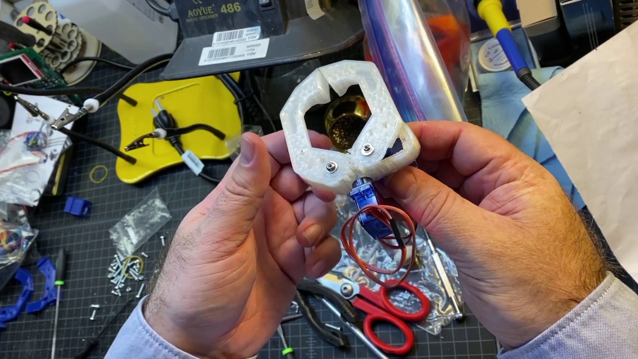 JJRobot Scara Arm Build Part 5 - Gripper assembly