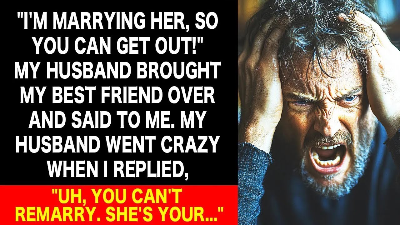 My husband claimed he was going to divorce me and marry my best friend! But he...
