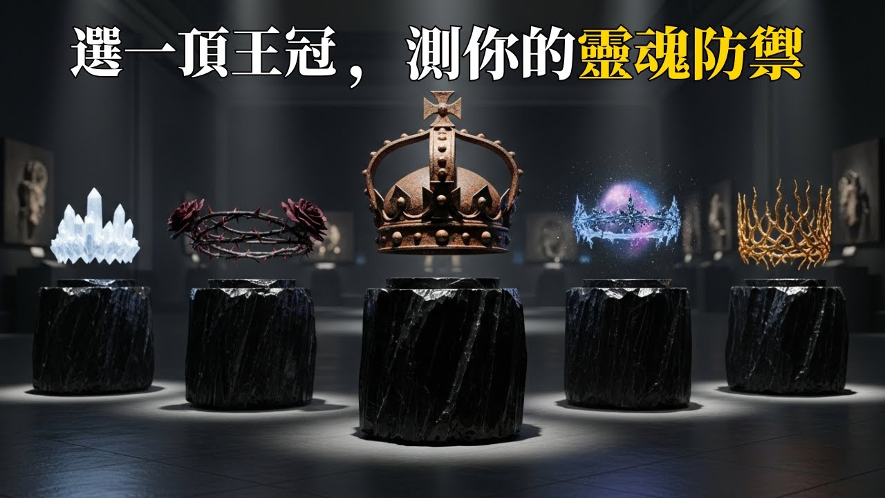 【榮格測試】選一頂王冠，測你的「靈魂防禦」等級。為什麼你越強大，心越累？👑