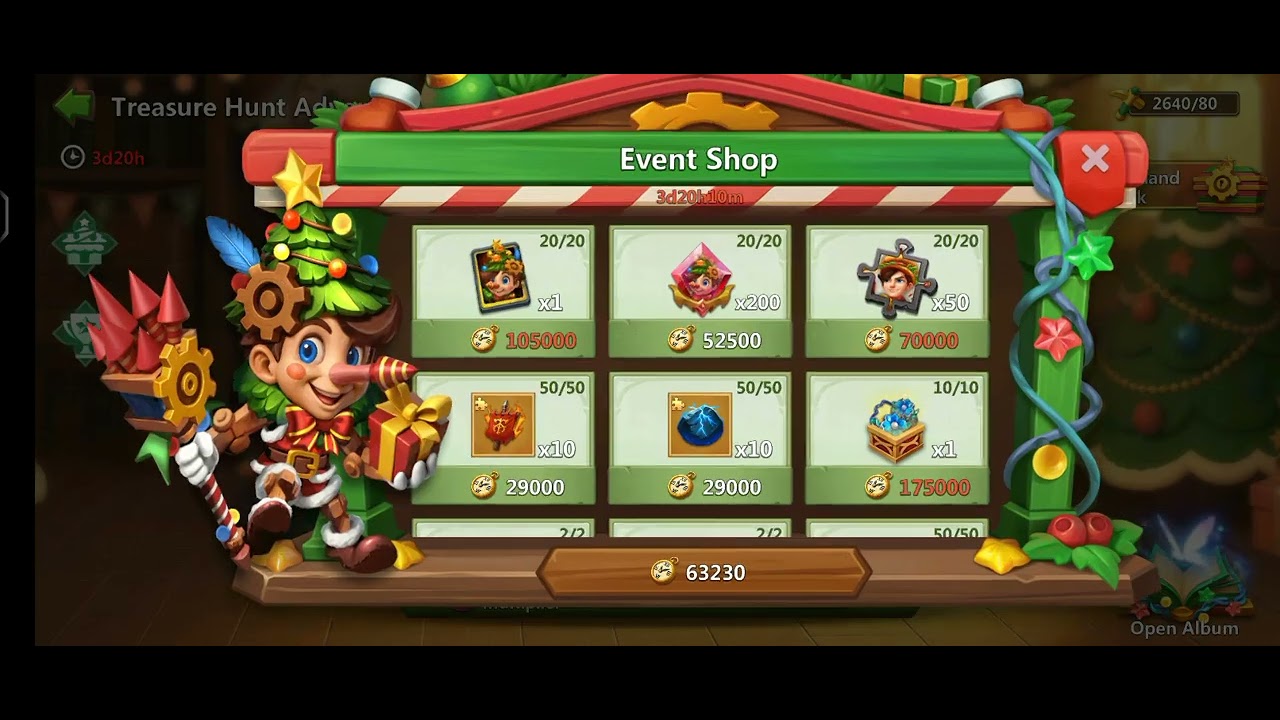 Castle Clash - December - Treasure Hunt Event