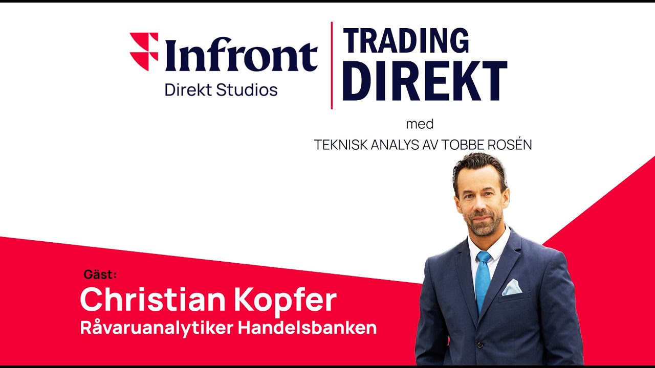 Trading Direkt 2026-01-20 | Råvaruanalytiker Kopfer om trender och investeringar, Tobbe med TA