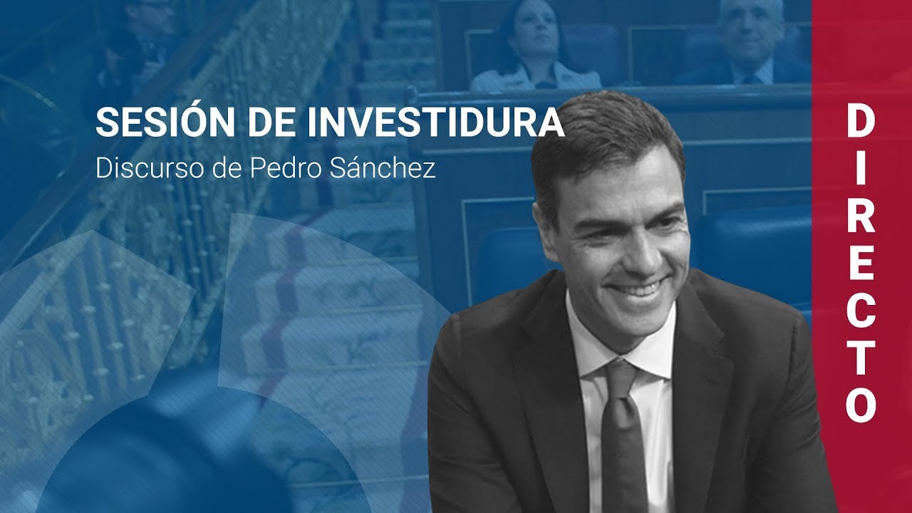 DIRECTO | Sesión de investidura: discurso de Pedro Sánchez