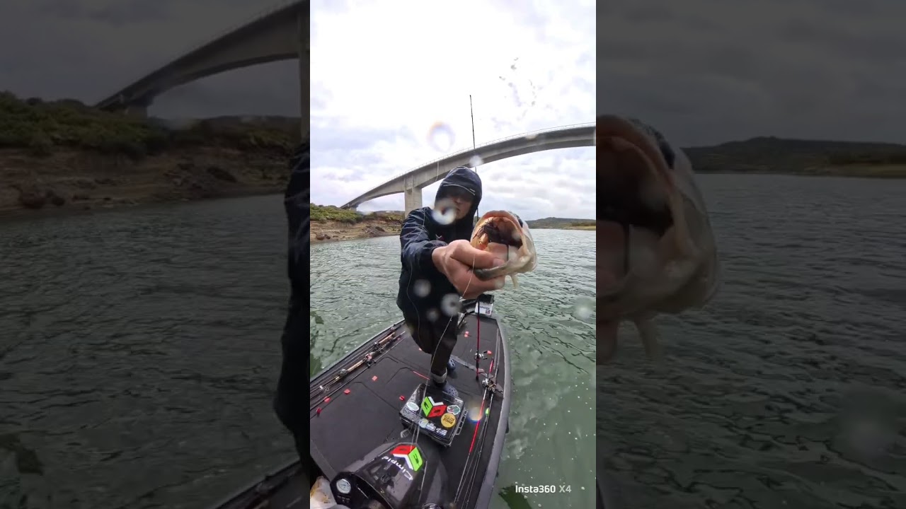 Bassfishing omodeo lake day 1
