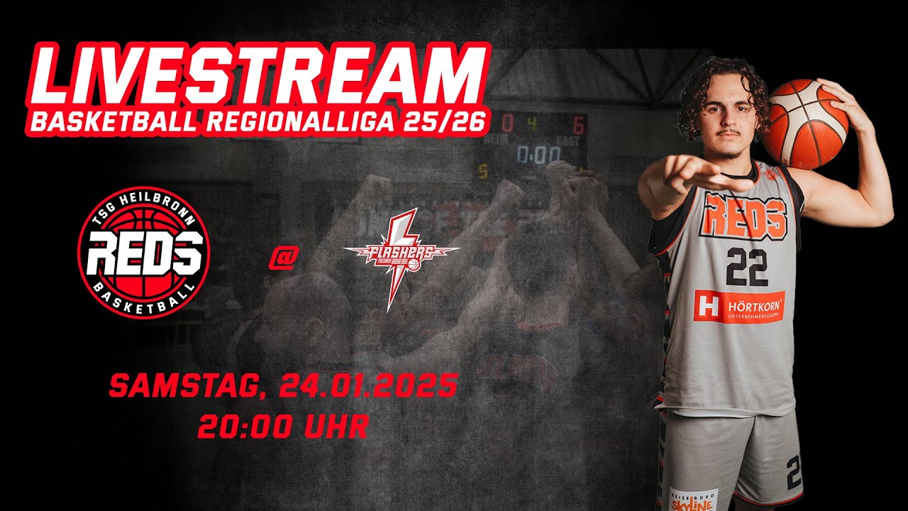 24.01.2026 20:00 Uhr  TSG Heilbronn Reds @ SV Fellbach Flashers 2