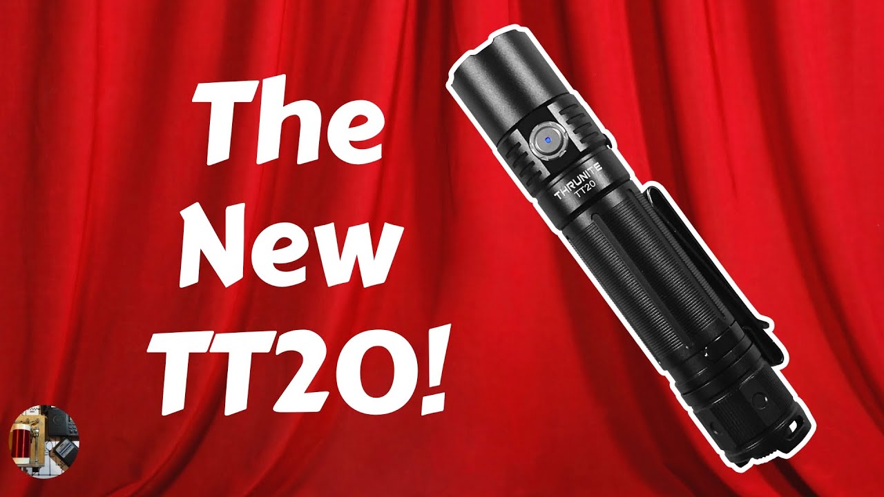 ThruNite TT20 2025 Edition 21700 Tactical EDC Flashlight Review