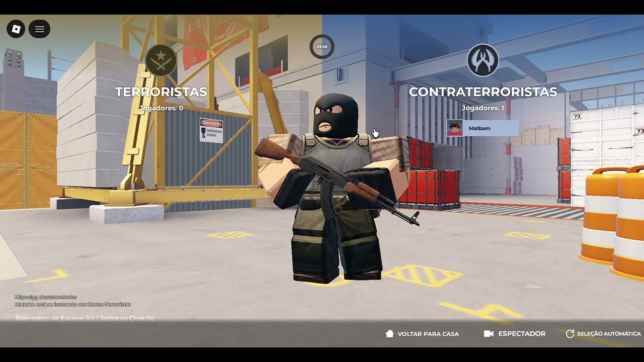 PASSANDO VERGONHA NO CS DO ROBLOS PT2