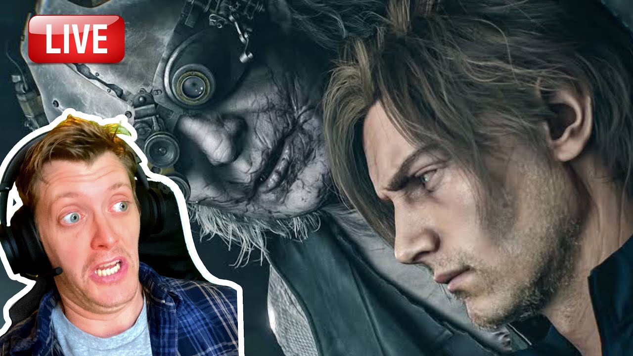 LIVE RESIDENT EVIL REQUIEM - First Playthough (Portrait)