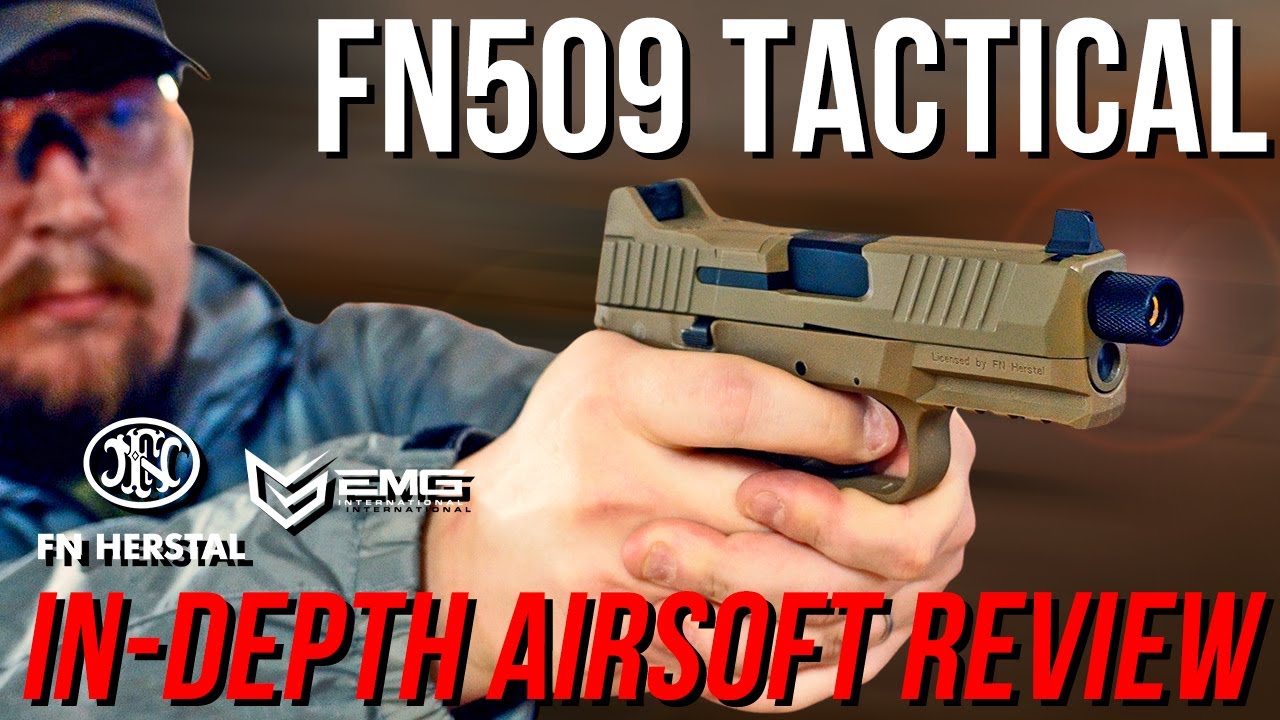 FN Glock? — Обзор страйкбольного пистолета FN 509 Tactical GBB | RedWolf Airsoft