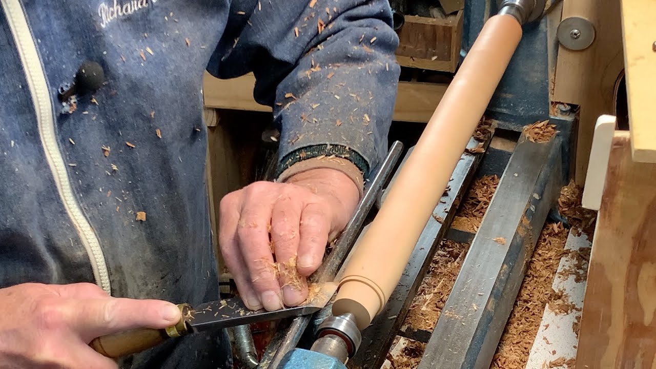 Richard Raffan transforms a scraper found in a garage sale into a boring tool for deep hollowing.