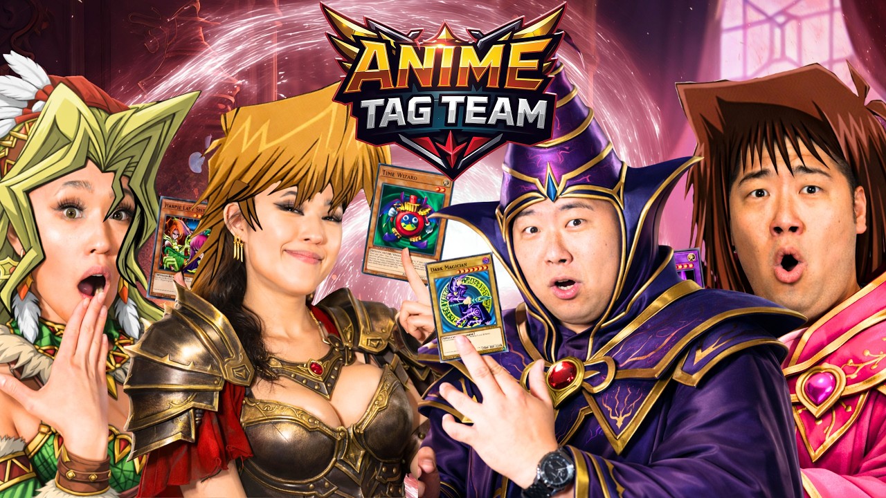 Can Joey and Mai BEAT Yugi and Tea in this EPIC Anime Tag Team Duel | Yu-Gi-Oh! Master Duel