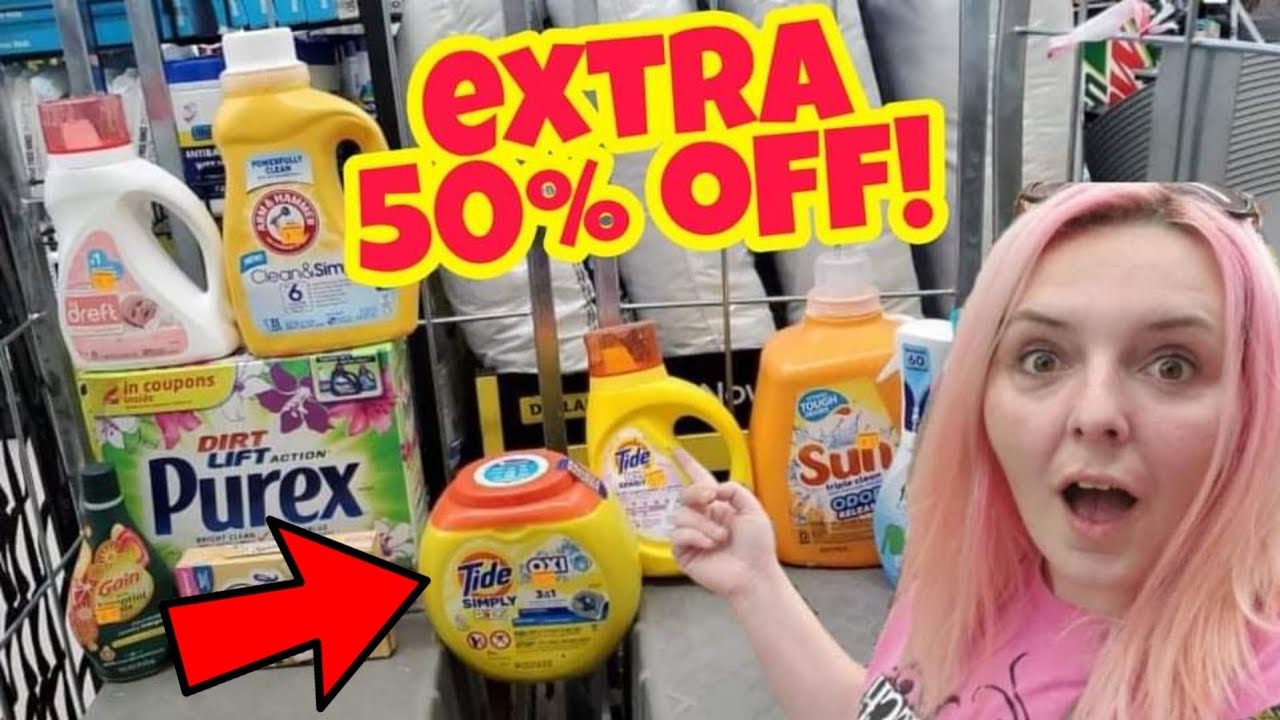 50% - 70% Laundry Detergent (DG Clearance Part 1)