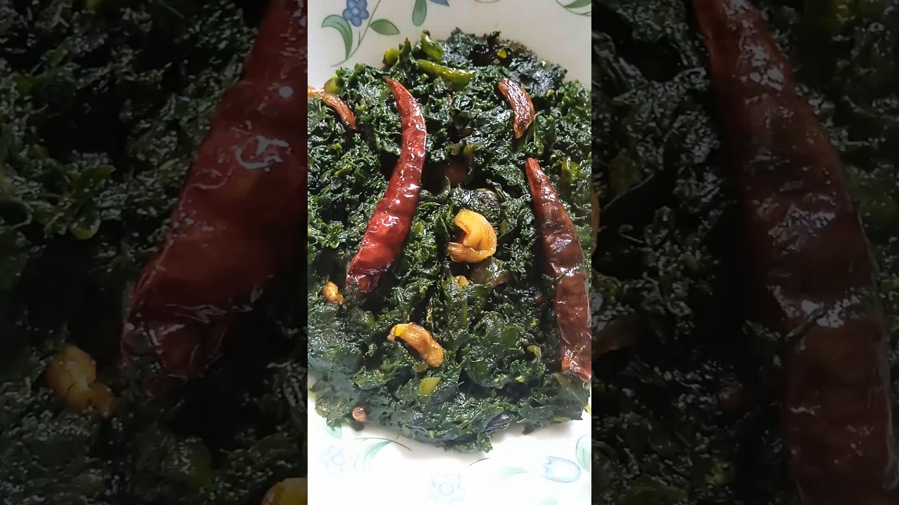 Village Style Kochu Shak Recipe / কচু শাক রান্না #shorts #viral #food #kochushak