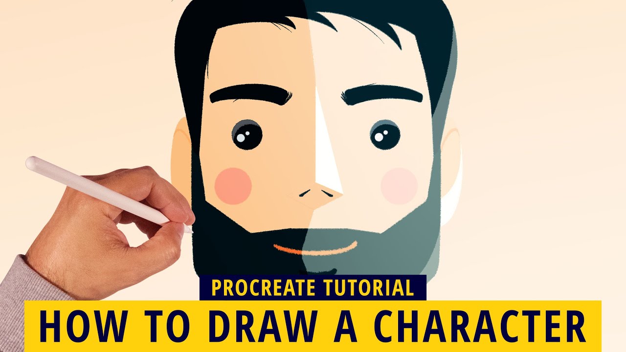 #StayHome And Draw A Stylized Character #WithMe !