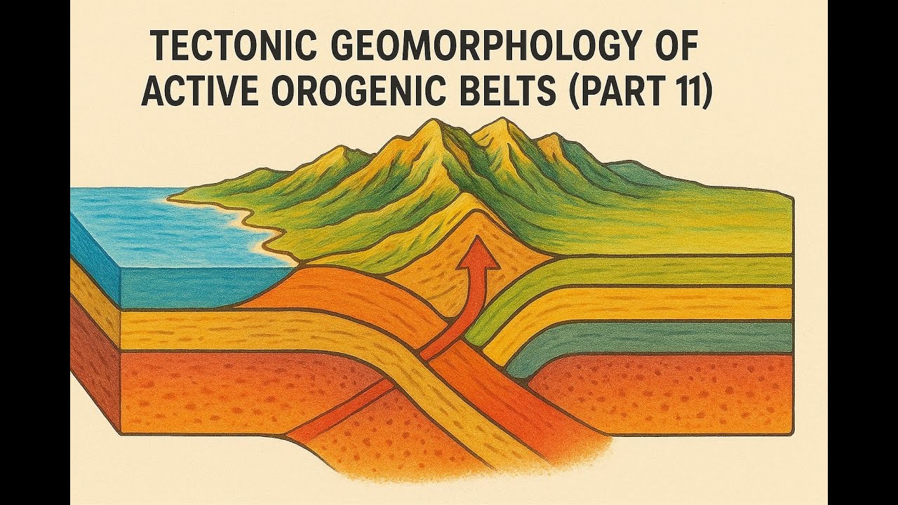 11. Tectonic Geomorphology Of Active Orogenic Belts (Part 11)