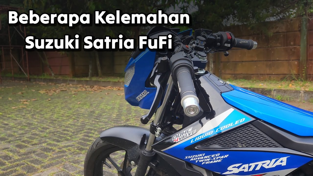 Beberapa Kelemahan Suzuki Satria Fu Injeksi yang Saya Rasakan 