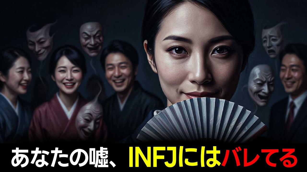【INFJ 心理学】なぜINFJは「見抜く力」を隠すのか？人間関係の残酷な真実。最強のコミュニケーション術？