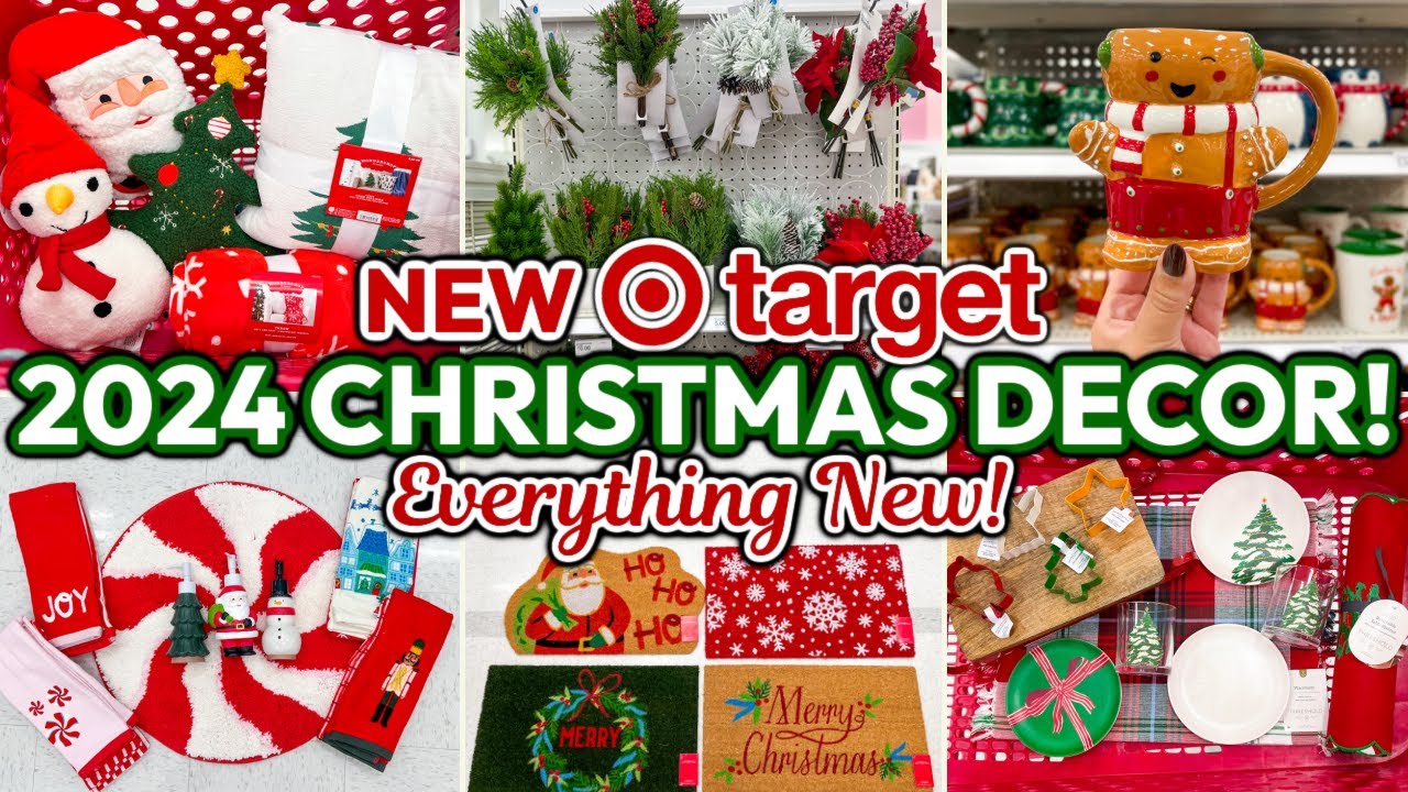НОВЫЙ РОЖДЕСТВЕНСКИЙ ДЕКОР TARGET 2024 ГОДА УЖЕ ЗДЕСЬ!!! 🎄🎅🏻 *УЖЕ В МАГАЗИНАХ* | Рождественские у...