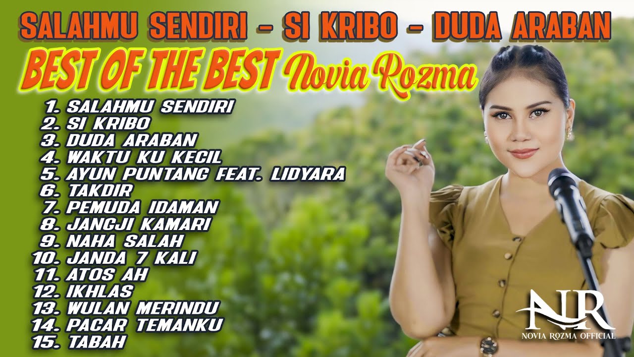 SALAHMU SENDIRI - SI KRIBO - DUDA ARABAN (BEST OF THE BEST NOVIA ROZMA)