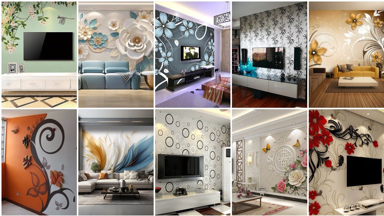 50+ Latest 3D Wallpaper Design Ideas for Modern Home/Amazing 3D Wallpaper Design /