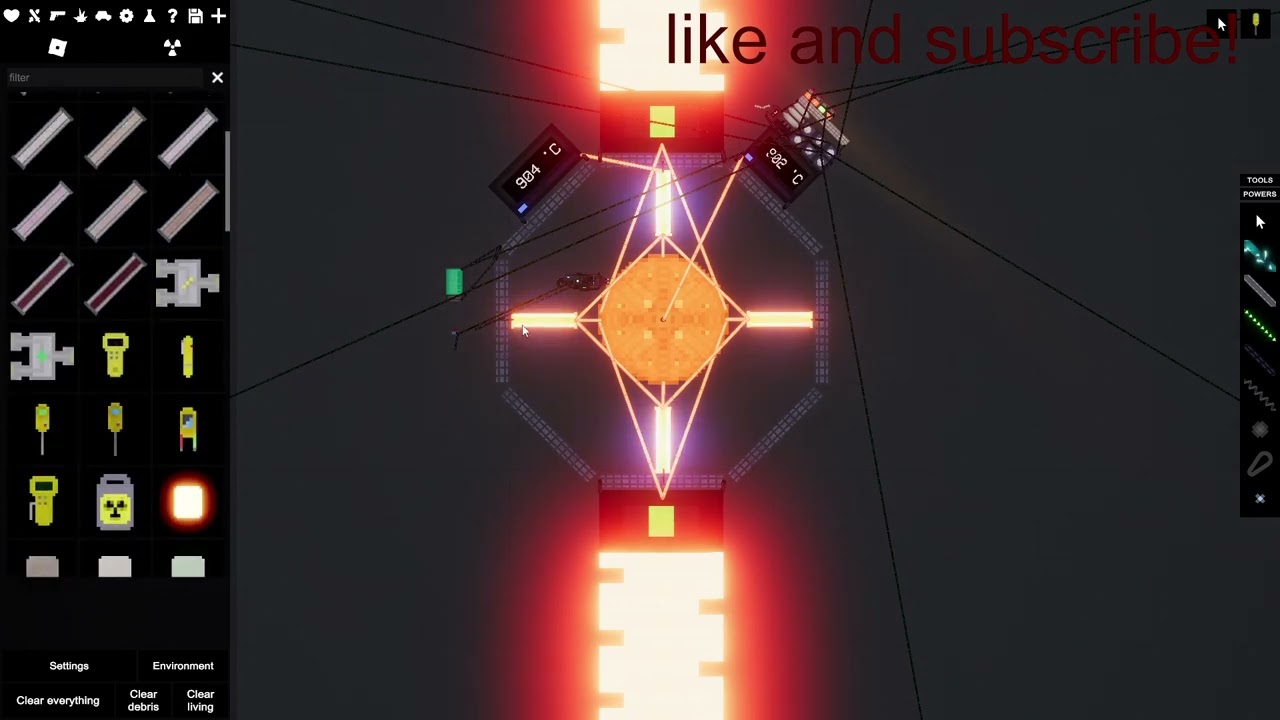 People Playground I : Reactor Nuclear Core Walkthrough, Destruction, Restorement