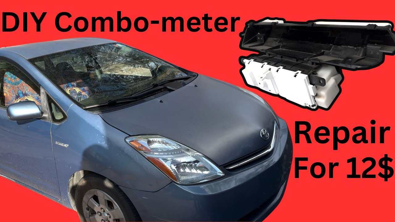 HOW TO: Fix Your 2nd Gen Prius Dash (combo meter repair)