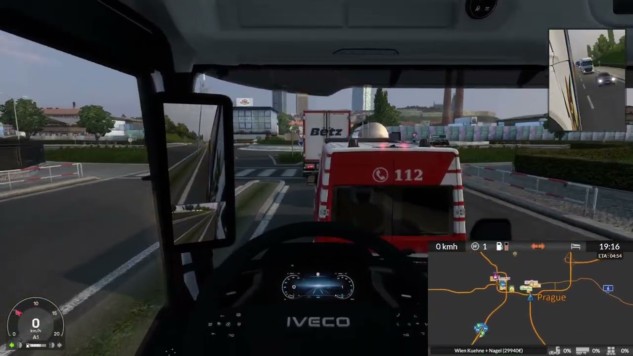 Berlin - Vienna ETS2 Timelapse