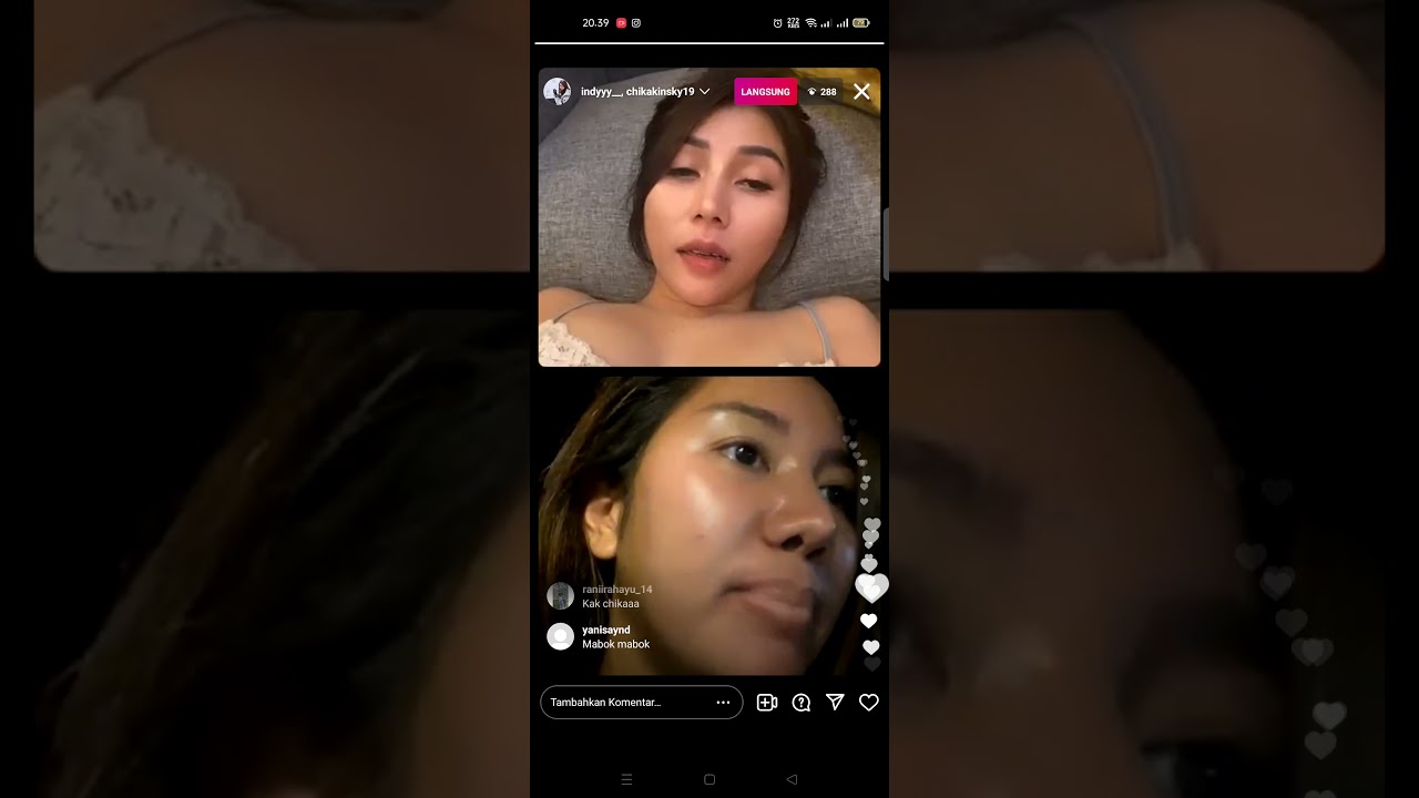 CHIKA KINSKY MAIN KODE KODE AN SAMA TEMENNYA 😱🤔🤔🤔