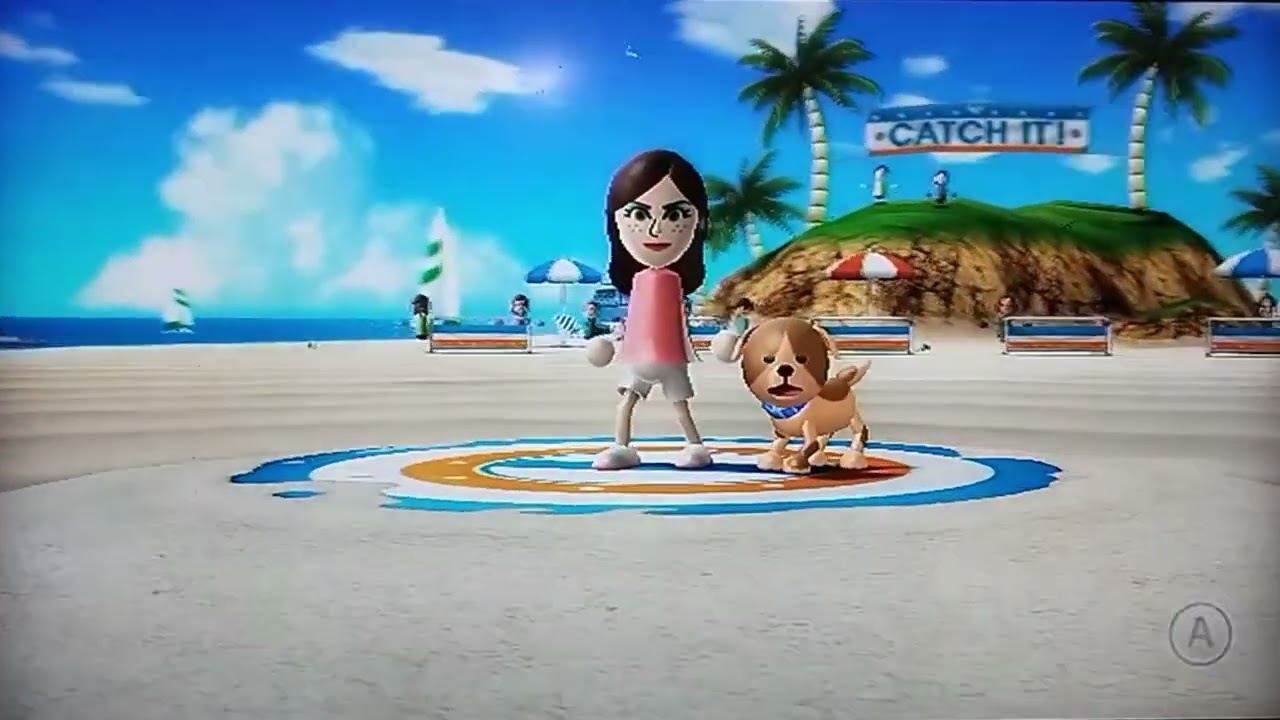 Wii Sport Resort, Frisbee dog. (FR/EN)