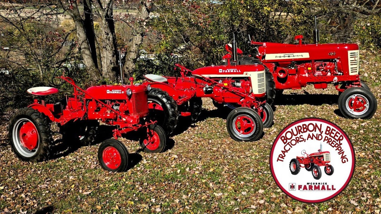 Farmall 450, Farmall Super A, Farmall Cub Lineup