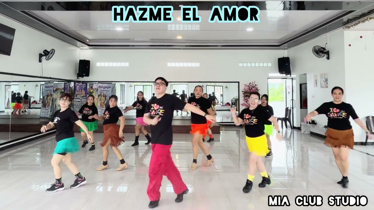 Hazme El Amor - Line Dance / Choreo : Rini Hukom (INA) & Asbar (INA) Oct 2024