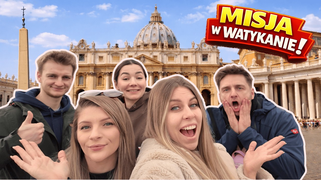 🇮🇹 Viralowe jedzenie w Rzymie 🍰🍕 i MISJA W WATYKANIE! 🇻🇦 | VLOG
