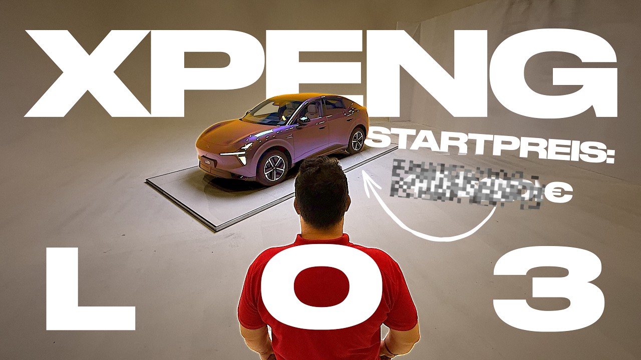 F&uuml;r DEN Preis? Das kann doch nicht sein &ndash; Xpeng L03 im Check - WELTPREMIERE