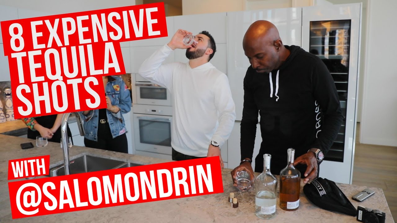 8 EXPENSIVE Tequila Shots with @Salomondrin
