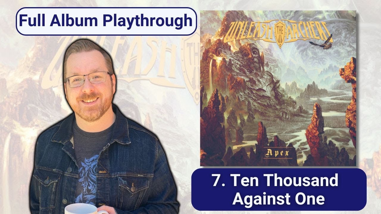 Ten Thousand Against One | Unleash the Archers | Apex | Worship Drummer Reacts