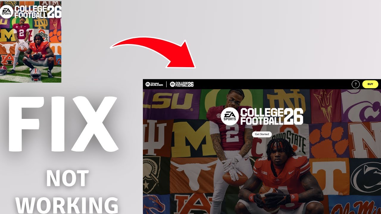 How to Fix College Football 26 Team Builder is Not Working