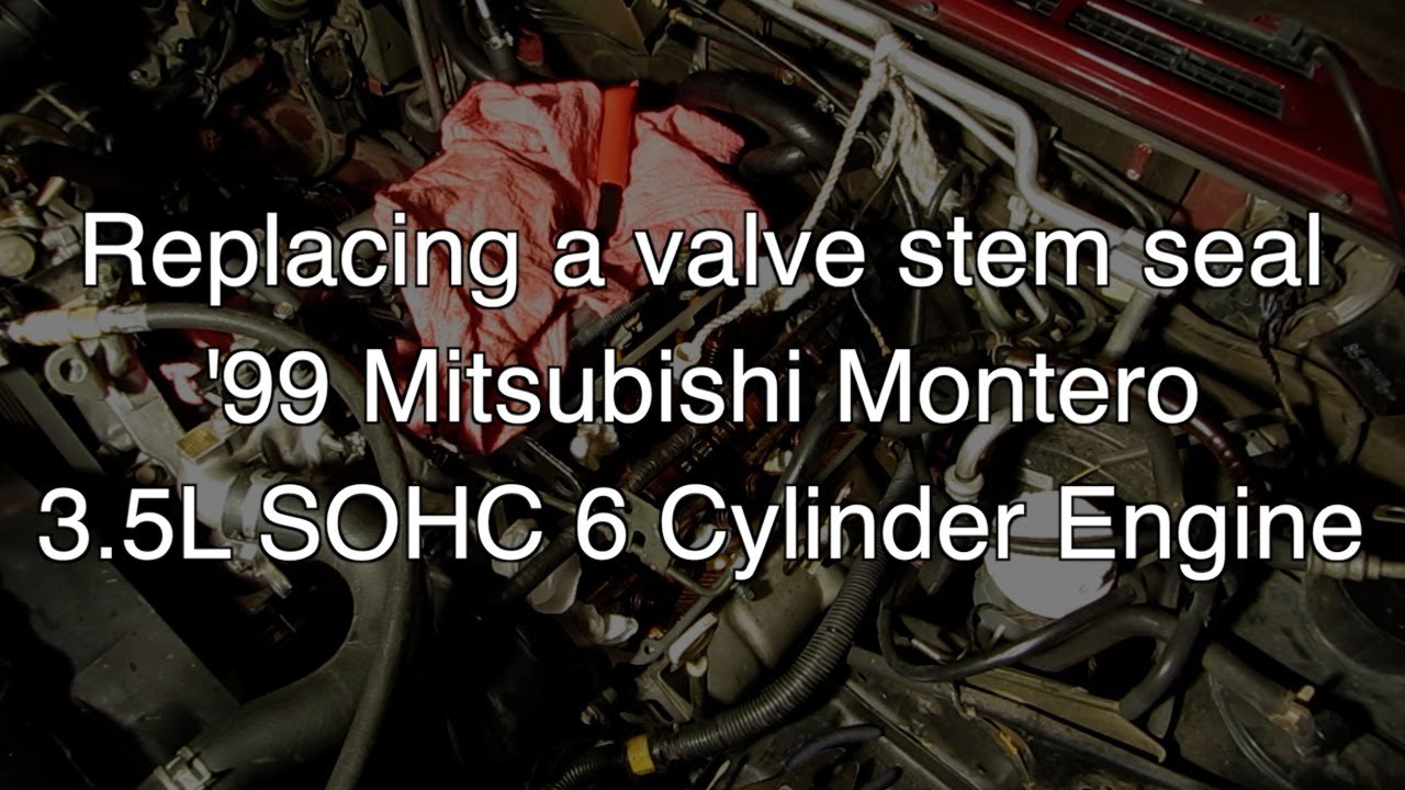 Replacing an Engine Valve Stem Seal on a 99 Mitsubishi Montero 3.5 SOHC