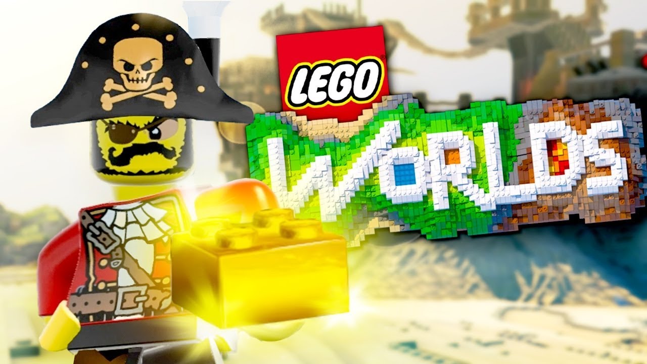 LEGO® Worlds gameplay/Gold brick finding Part 2