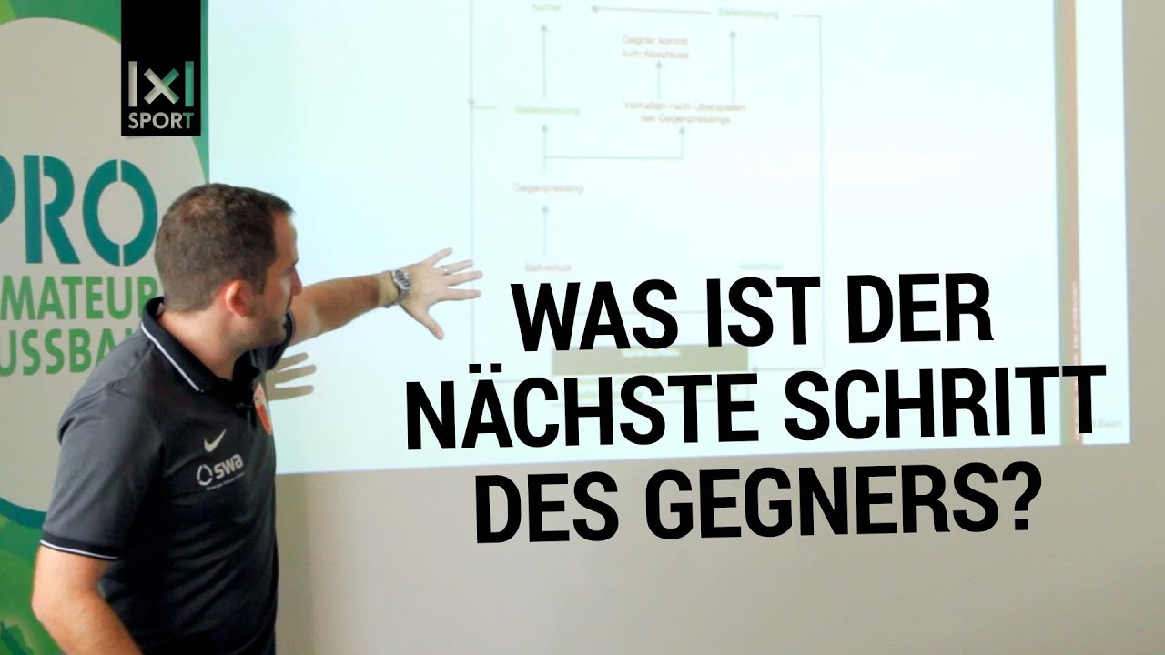 Fußballtaktik: Antizipationstraining mit Manuel Baum - So weißt Du, wo der Gegner den Ball hinspielt