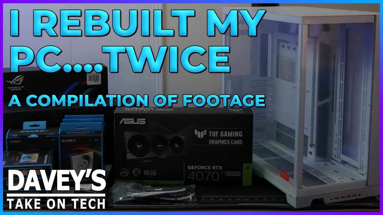 Rebuilding my PC in 2024 (and 2025) but you don't hear me talk