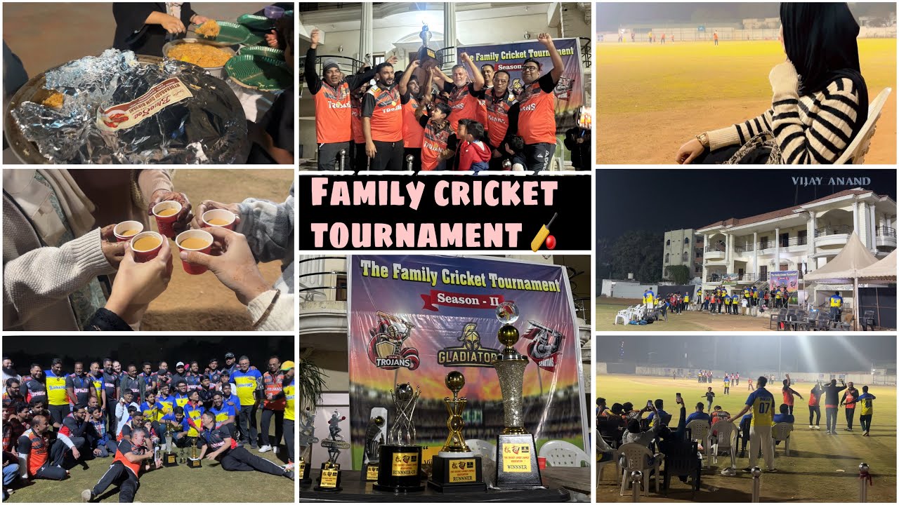 Most memorable family vlog♥️ || Cricket tournament🏏 