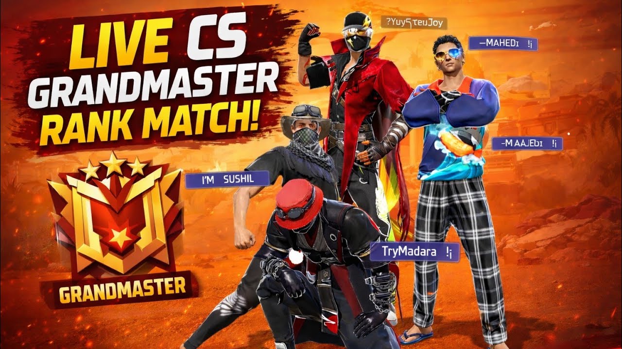 LIVE 🔴  FREE FIRE LIVE  -JTFyx